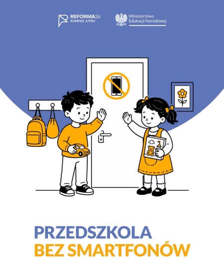 Przedszkola bez smartfonów - praktyczny przewodnik MEN 
