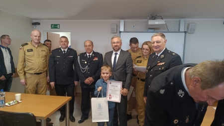 Wizyta Przedszkolaków w PSP w Rypinie - Wręczenie Nagród
