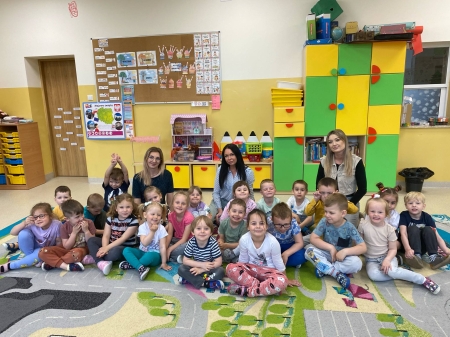 Spotkanie maluchów z malarką 