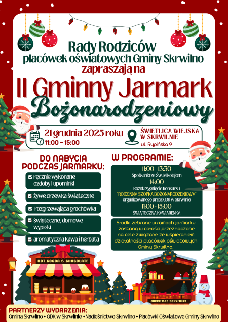 II GMINNY JARMARK BOŻONARODZENIOWY W SKRWILNIE