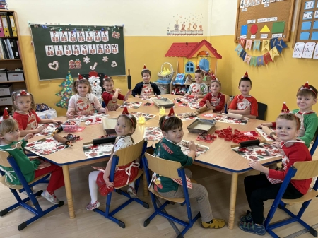 Świąteczna Fabryka Pierników w grupie „Misie”