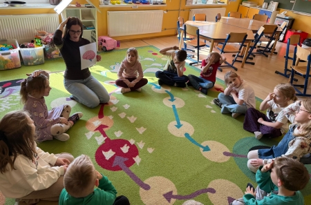 Tydzień Mózgu w grupie Pszczółki 