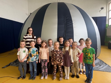 Kino sferyczne w naszym przedszkolu 