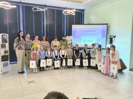 Konkurs recytatorski w Gminnym Domu Kultury w Skrwilnie 