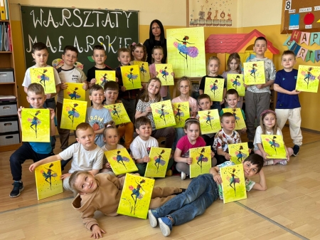 Małe Wielkie Dzieła: Warsztaty Malarskie u Pszczółek i Misiów!